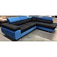 L-Shaped Upholstered Corner Sofa Bed with Storage AMORE
