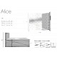 Modern Box Spring Bed ALICE Various Sizes