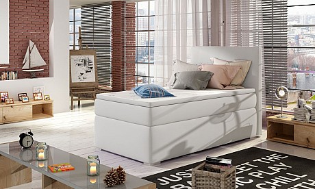 Modern Box Spring Bed 90 x 200 cm ROCCO