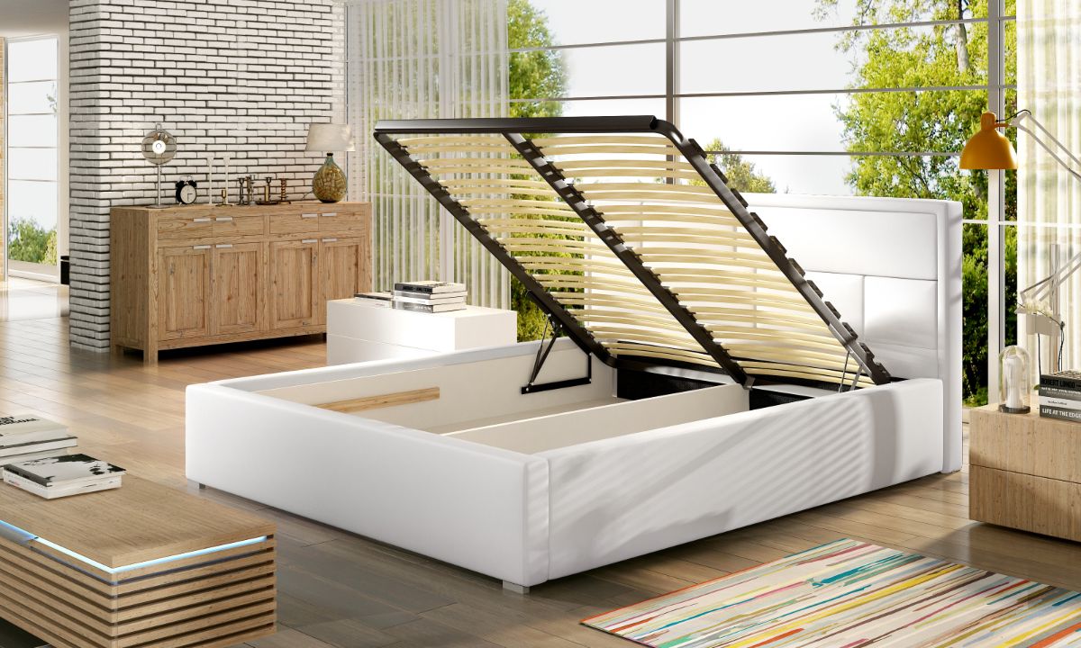 Latina metal frame bed