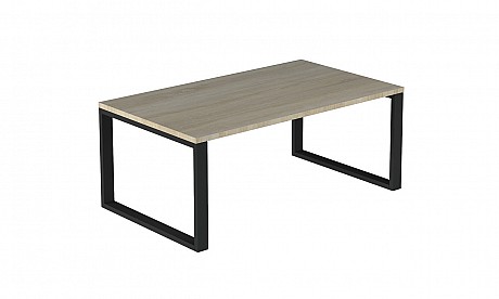 Industrial Coffee Table 90 x 60 cm FRESCO