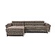 L-Shaped Upholstered Corner Sofa Bed with Storage Mariall