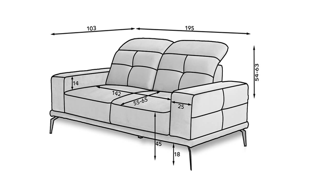 Torrence Sofa with Armchair