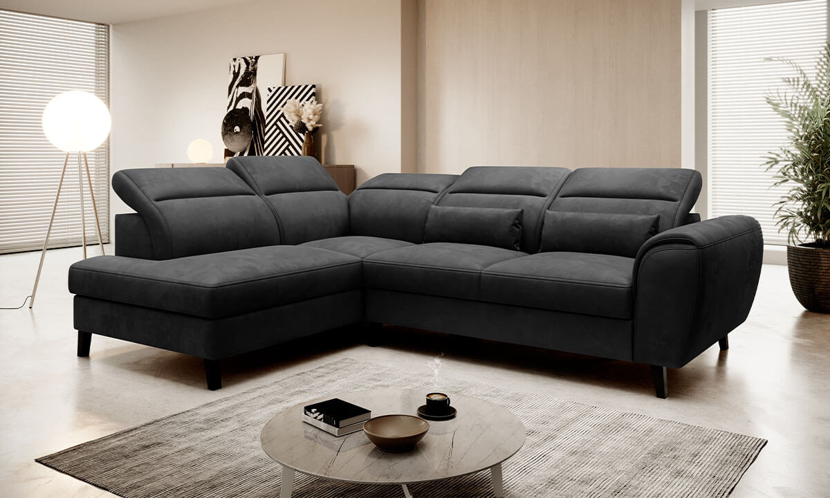Noble L-Shaped Corner Sofa