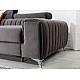 L-Shaped Upholstered Corner Sofa Bed Greyson