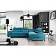 L-Shaped Upholstered Corner Sofa Bed with Storage Laurence