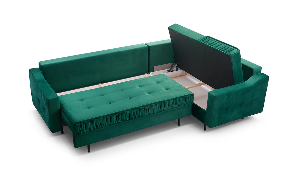 Akita L-Shaped Corner Sofa Bed