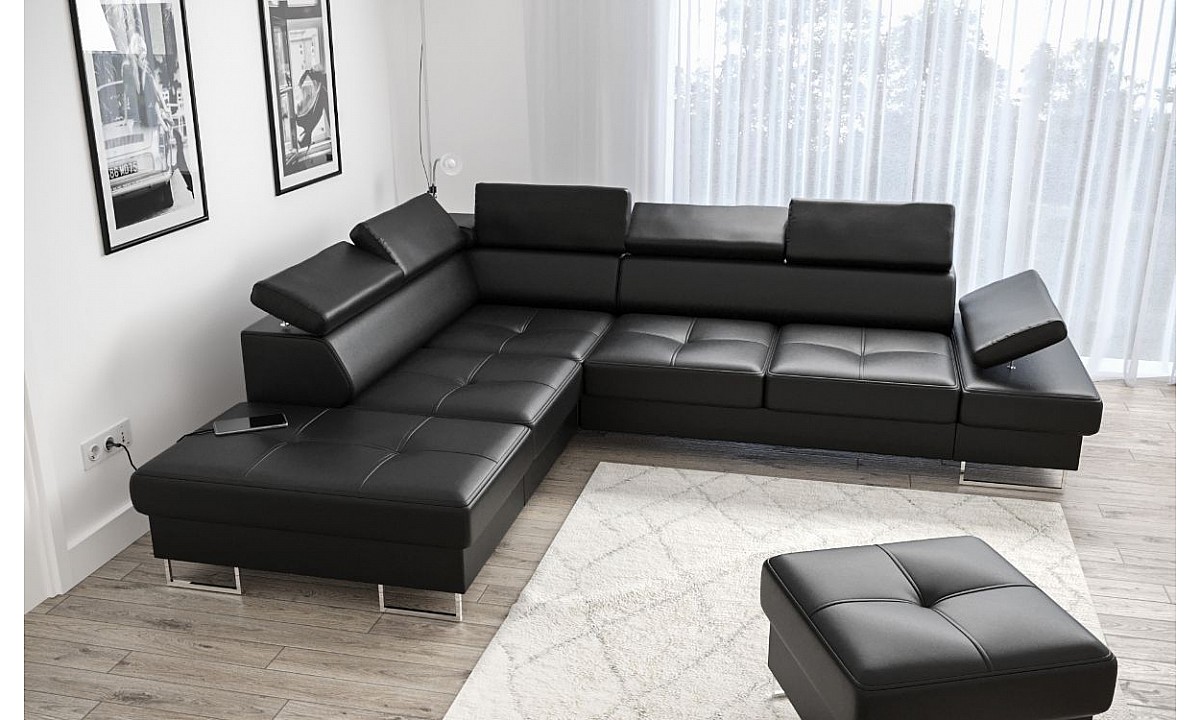 Galaxy Modern Corner Sofa