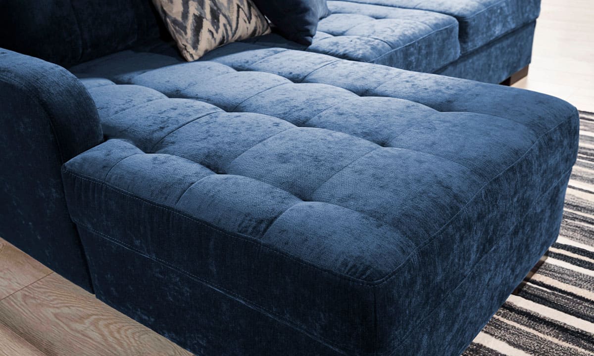 Cantanzaro L-Shaped Corner Sofa Bed