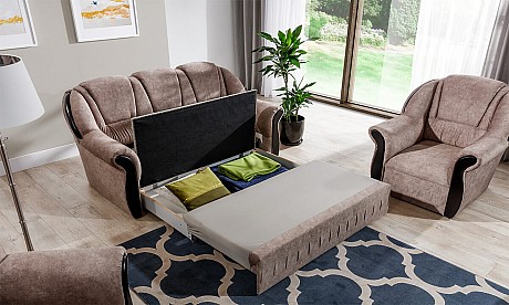 Lord (3+1+1) Sofa Bed and Armchair Set