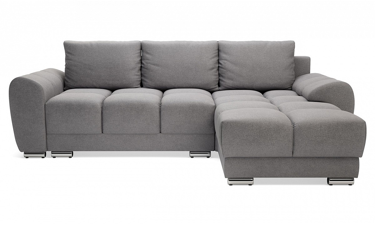 Azzuro L-shape Modern Corner Sofa Bed
