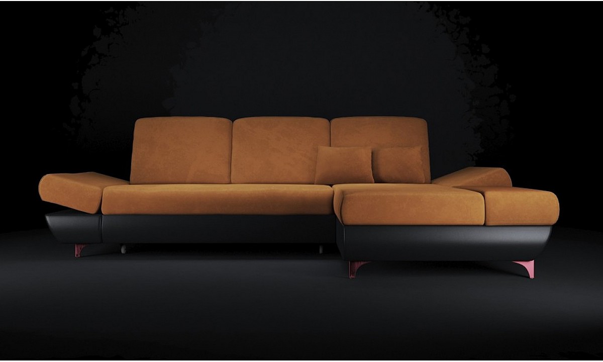 Scot L-shape Modern Corner Sofa