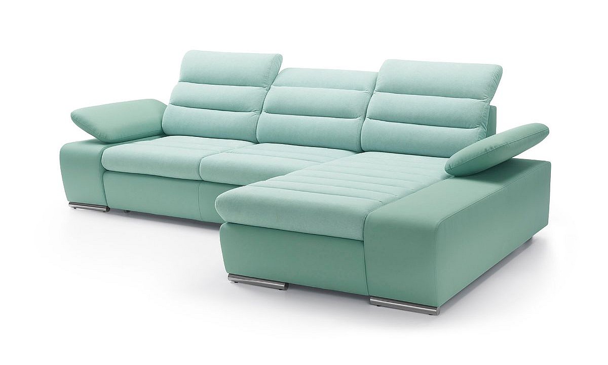 Korfu L-shape Modern Corner Sofa Bed