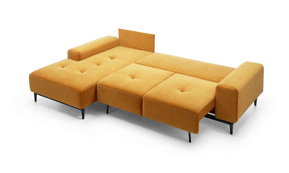 Vero L-shape Modern Corner Sofa Bed