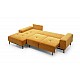 Vero L-shape Modern Corner Sofa Bed