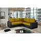 Modern Corner Sofa Bed with Storage CANIS